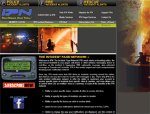 Tablet Screenshot of incidentpage.net